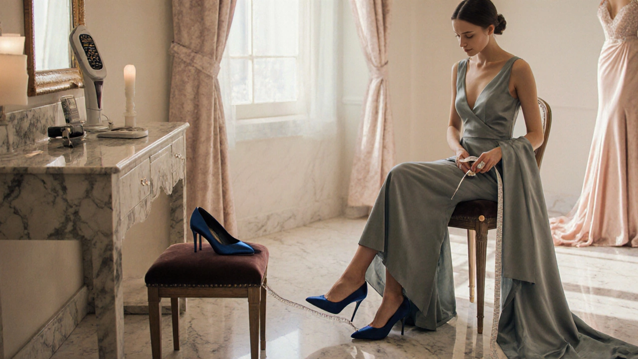Why Kate Chooses Two Different Shoe Sizes for Evening Dresses