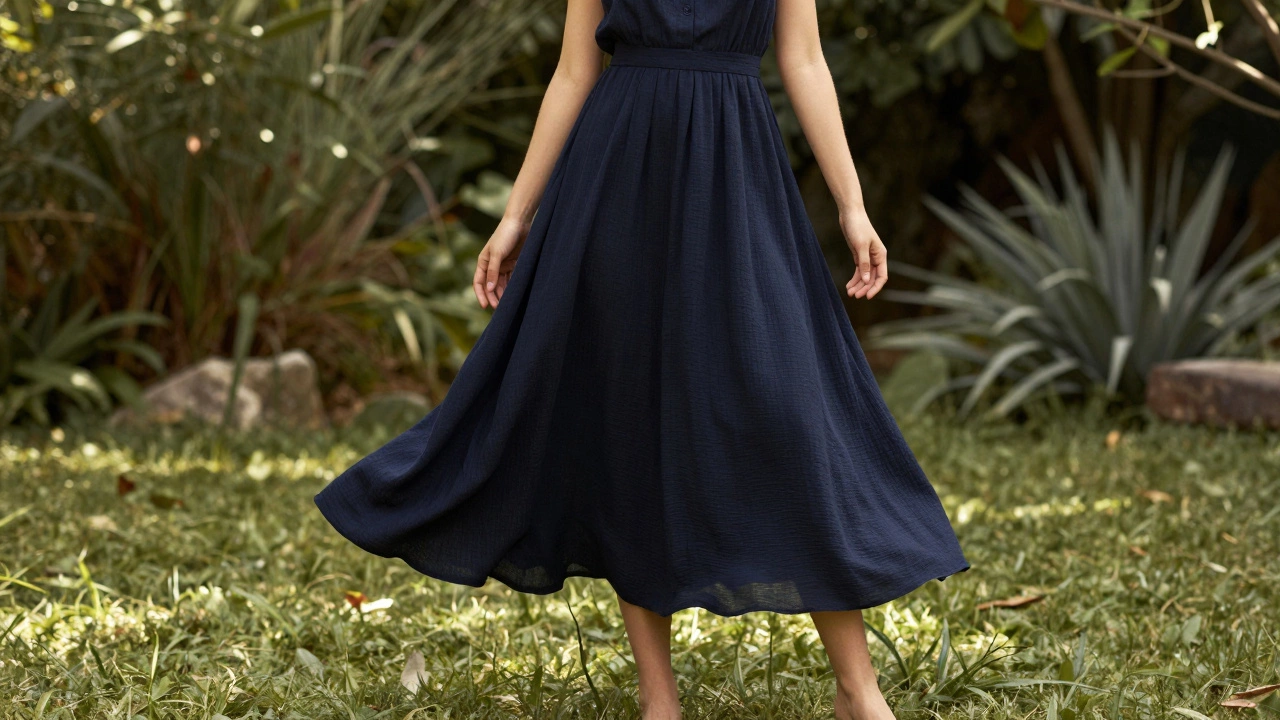 What to Wear to Hide a Big Belly in Summer Dresses