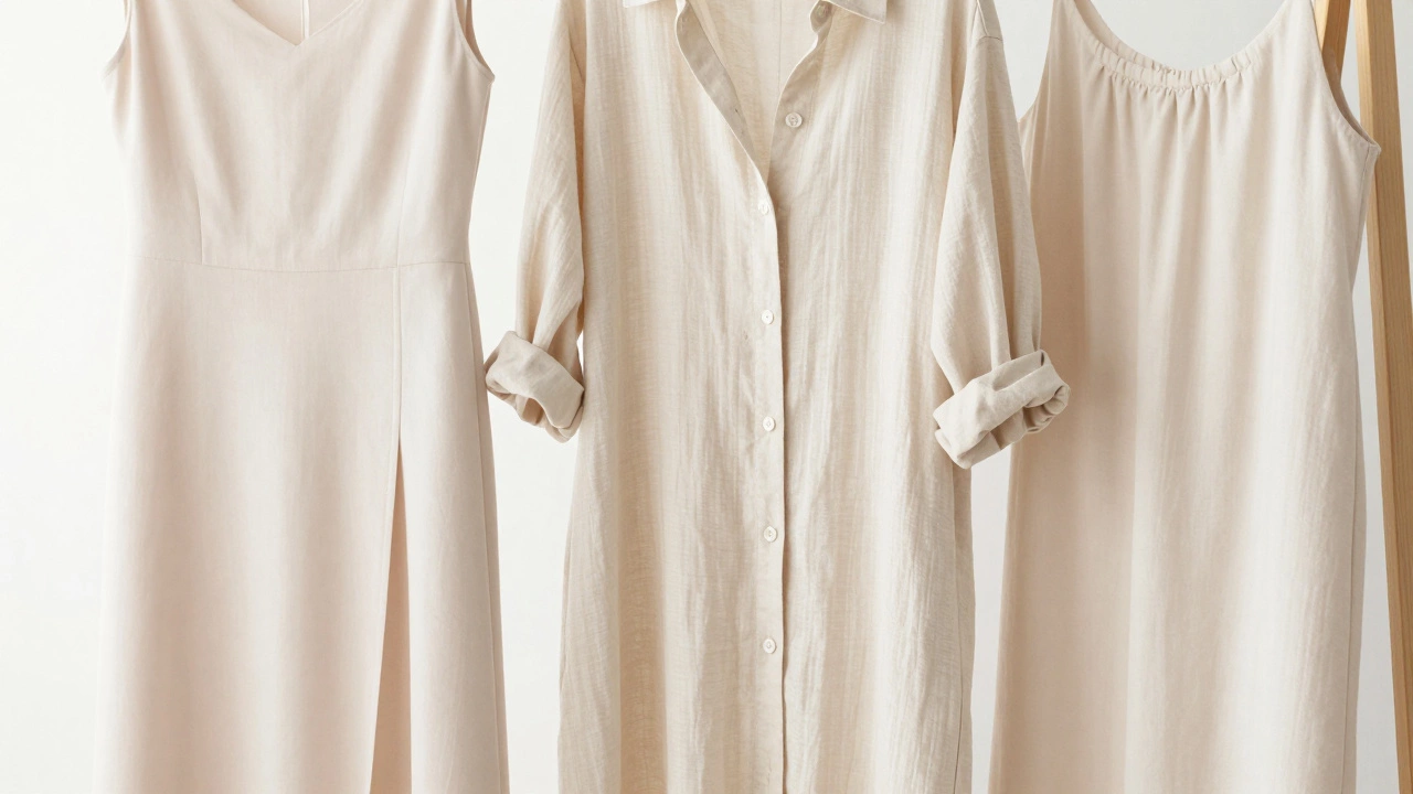 Three breezy summer dresses showcasing airflow cuts and fabrics